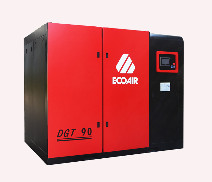 艾高DGT90無(wú)級調速兩級壓縮螺桿式空壓機
